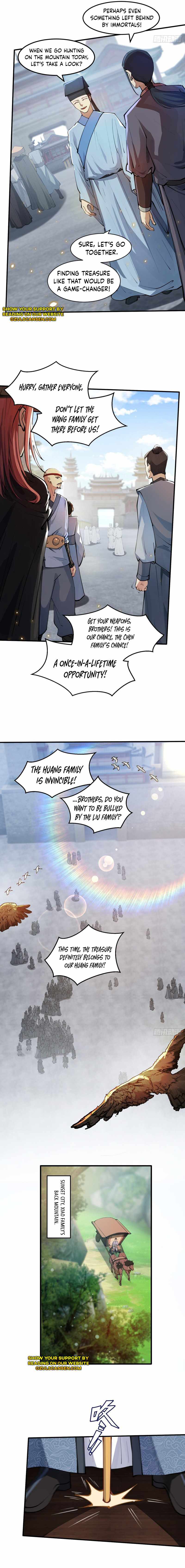 When The System Opens After The Age Of 100, All Grandchildren Kneel Upon The Mountains! Chapter 5 - Page 4
