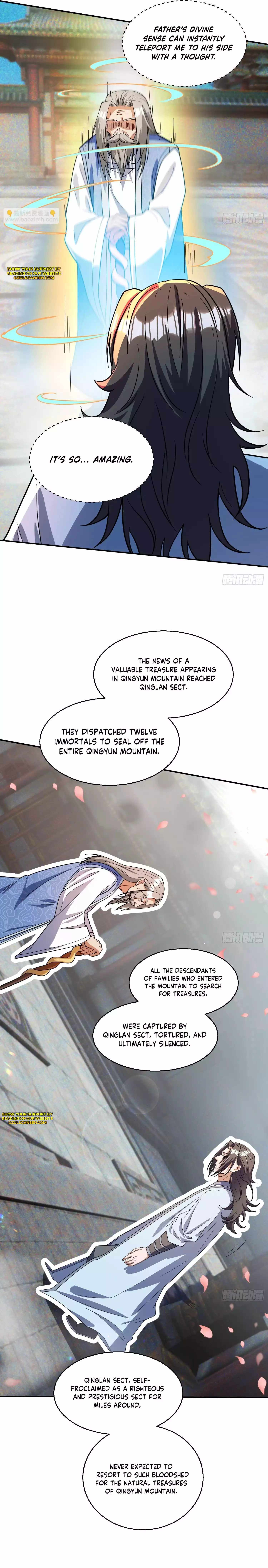 When The System Opens After The Age Of 100, All Grandchildren Kneel Upon The Mountains! Chapter 6 - Page 3