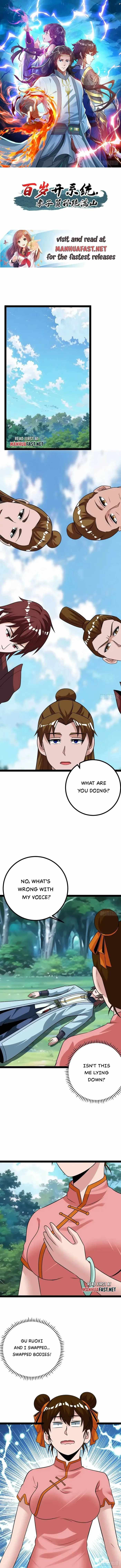 When The System Opens After The Age Of 100, All Grandchildren Kneel Upon The Mountains! Chapter 71 - Page 0
