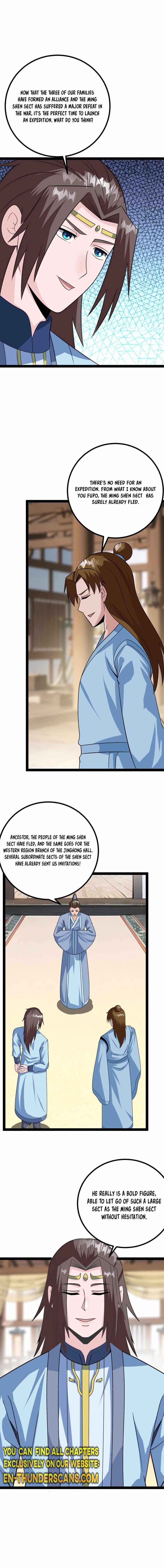 When The System Opens After The Age Of 100, All Grandchildren Kneel Upon The Mountains! Chapter 87 - Page 3