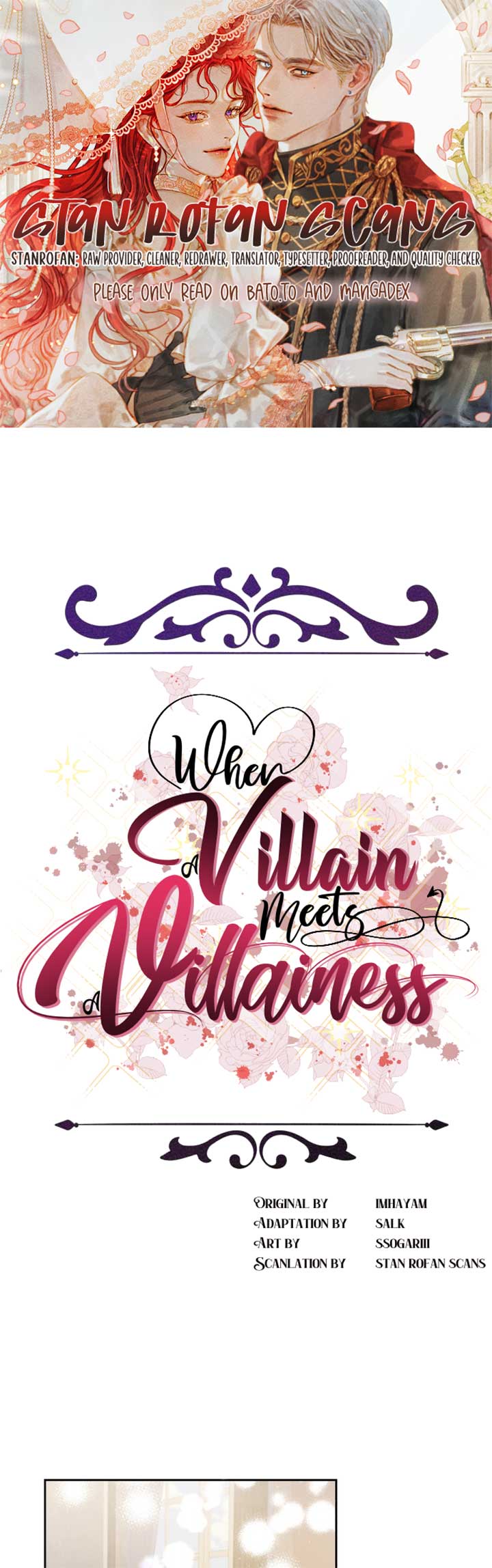 When Villainess and Villain Meet Chapter 17 - Page 1