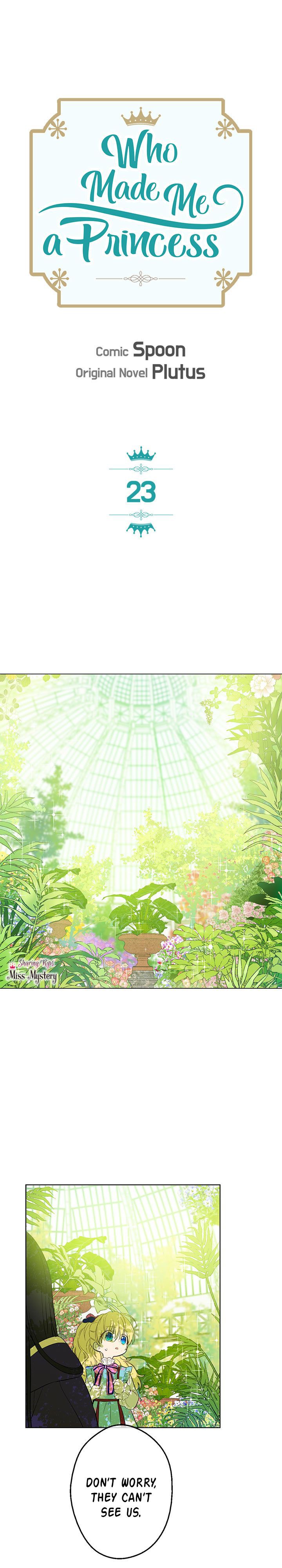 Who Made Me a Princess Chapter 23 - Page 0