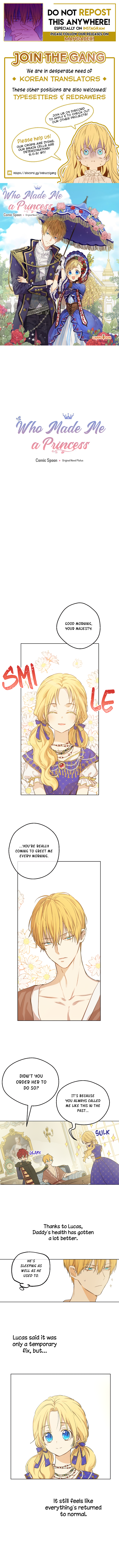 Who Made Me a Princess Chapter 72 - Page 0