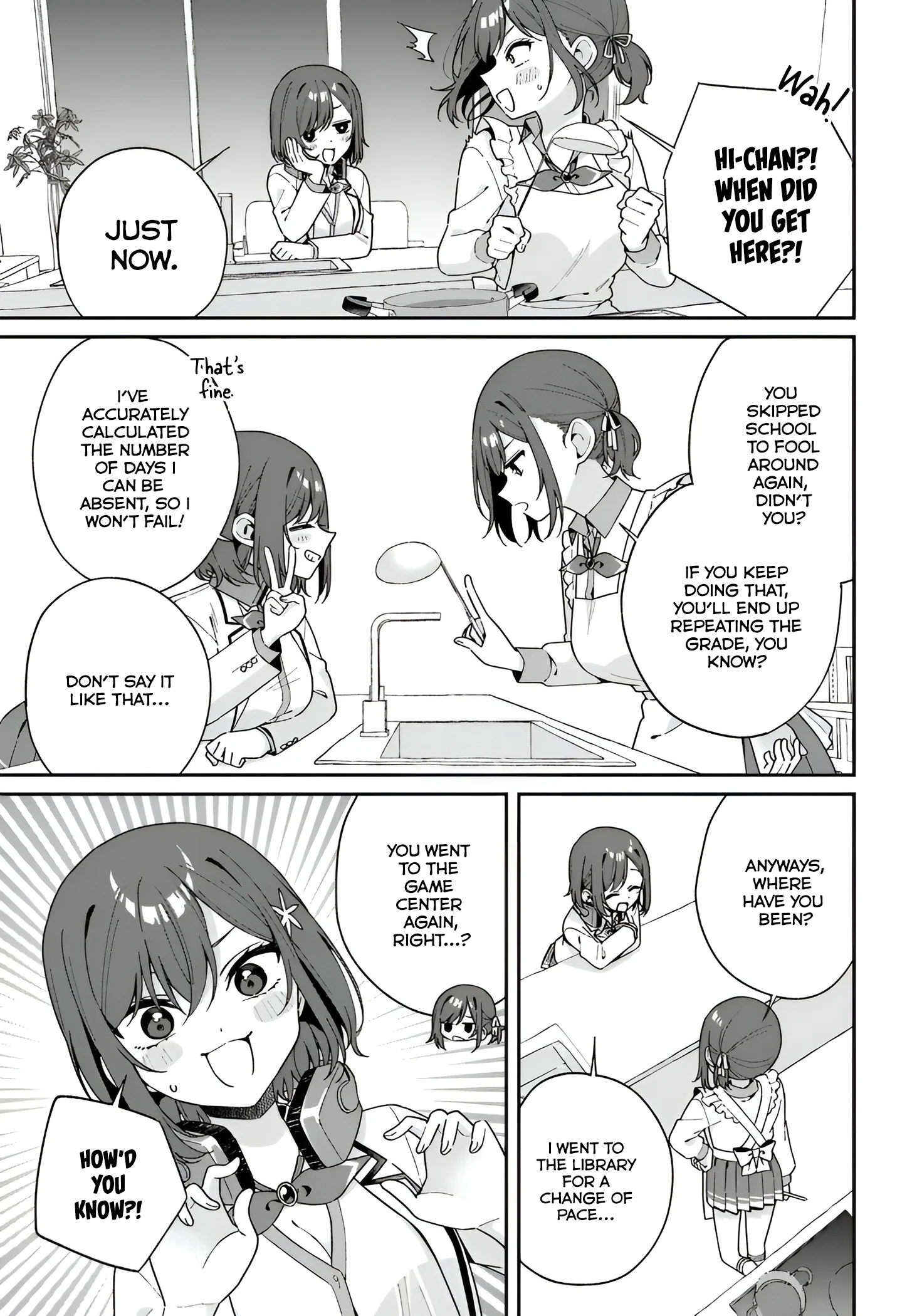 Why Don’t You Make the Twins Your “Girlfriend” Together? Chapter 1.5 - Page 3