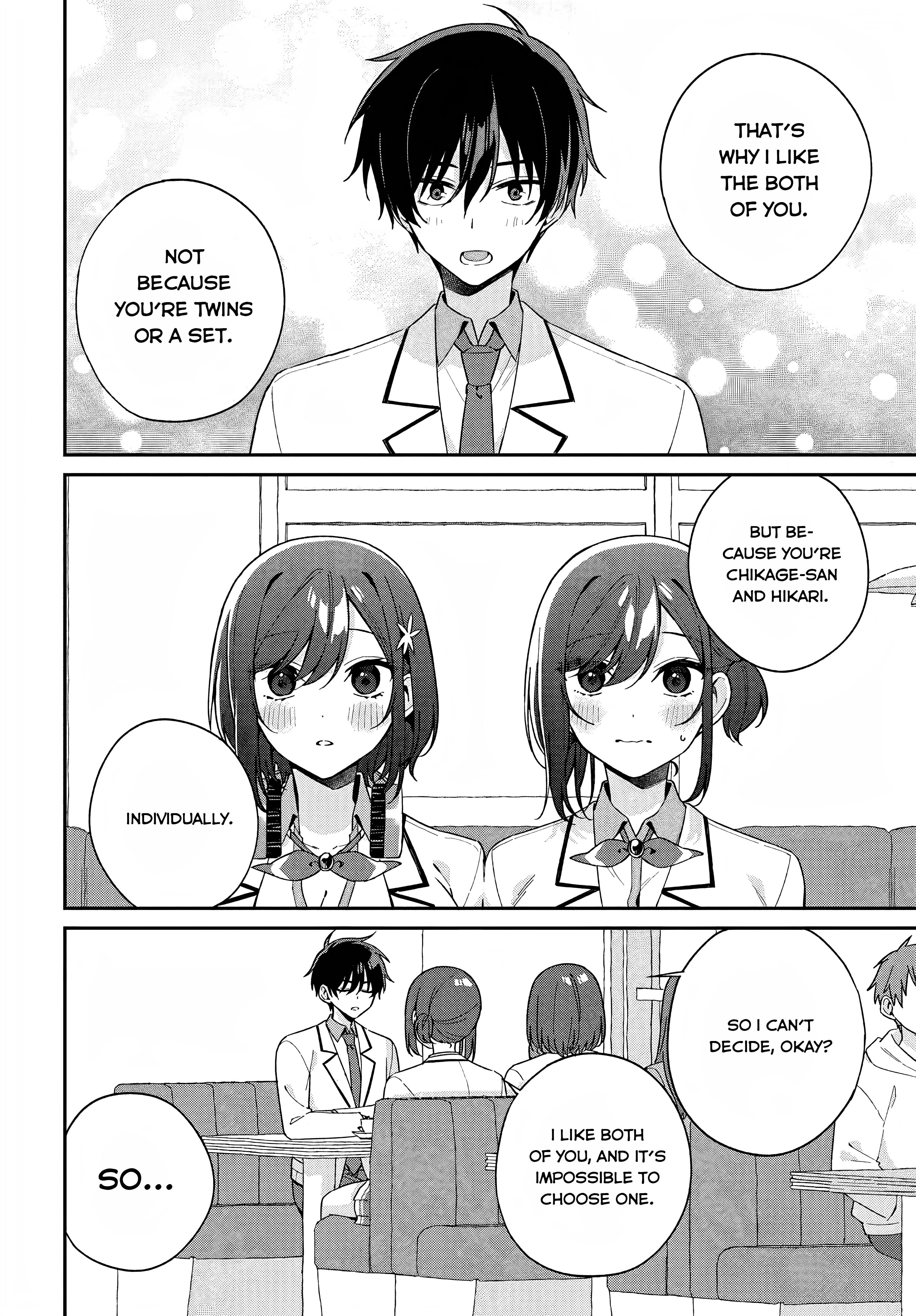Why Don’t You Make the Twins Your “Girlfriend” Together? Chapter 5 - Page 15