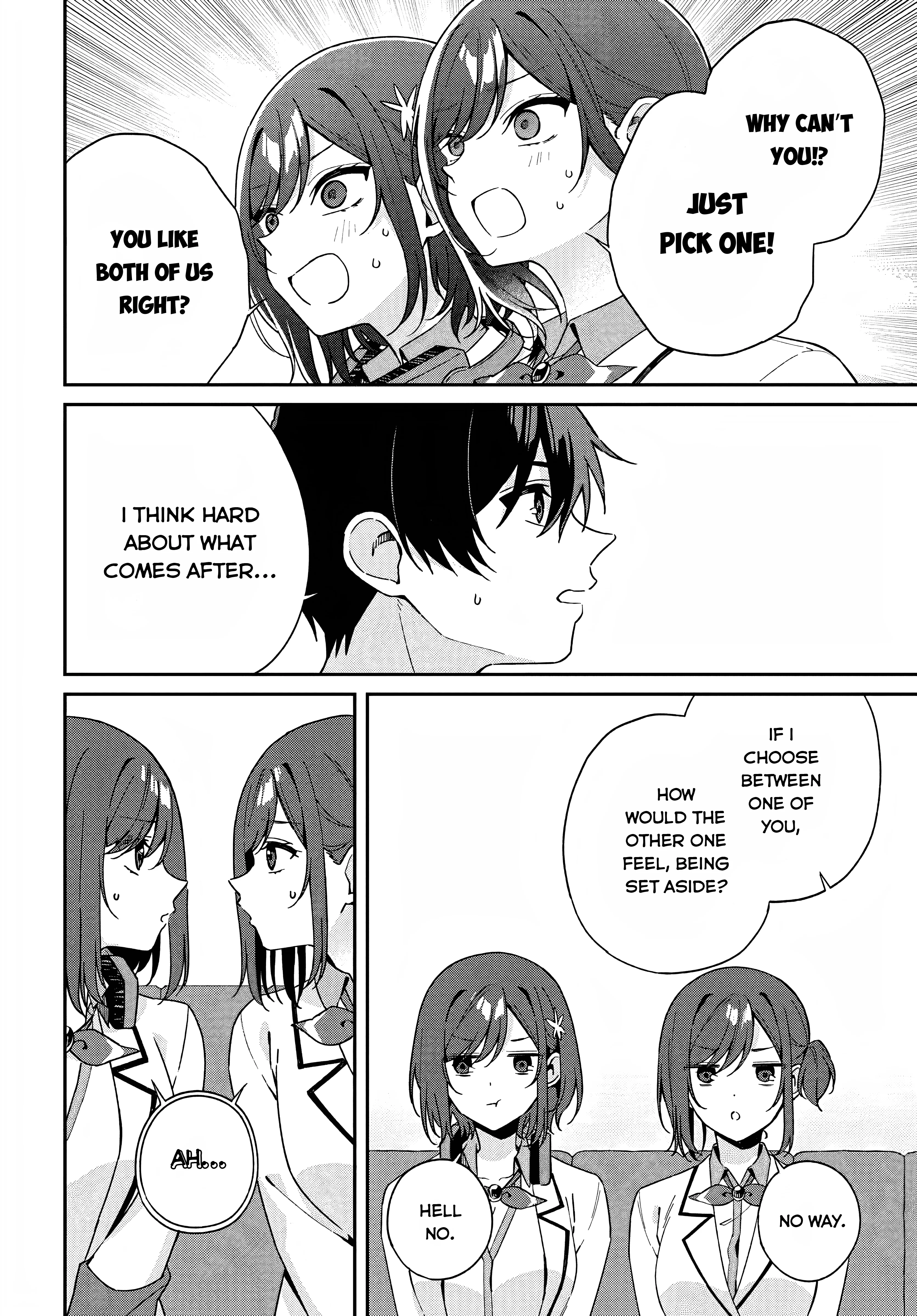Why Don’t You Make the Twins Your “Girlfriend” Together? Chapter 5 - Page 17