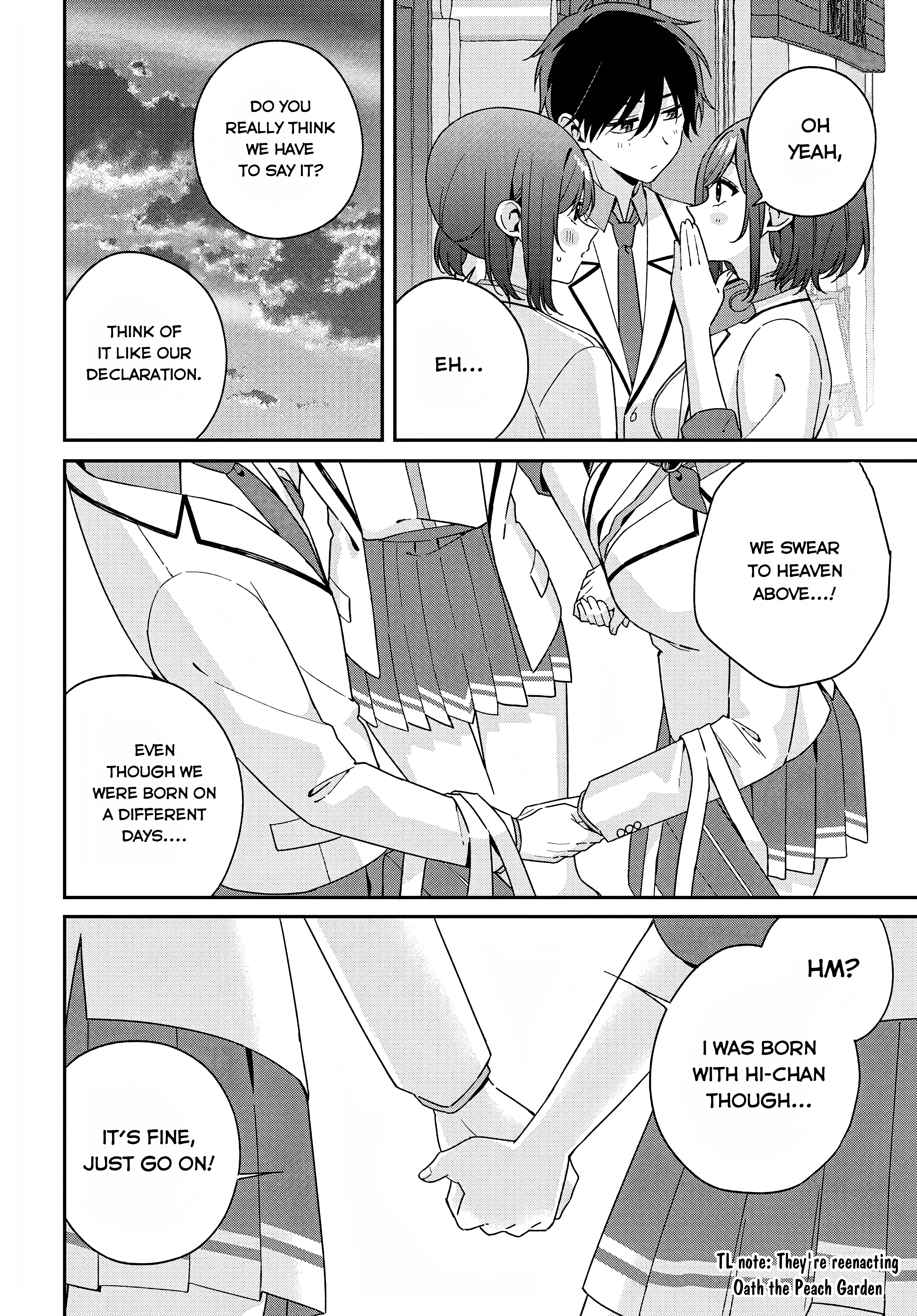 Why Don’t You Make the Twins Your “Girlfriend” Together? Chapter 5 - Page 30