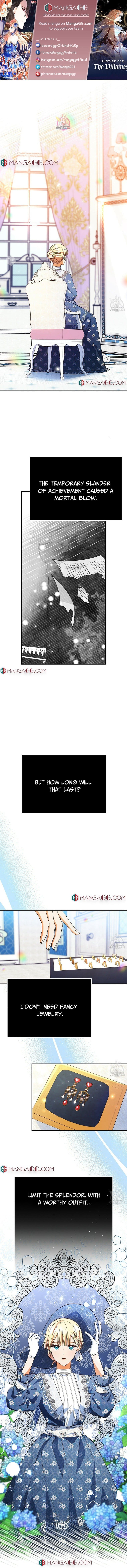 Why Would a Villainess Have Virtues? Chapter 57 - Page 1