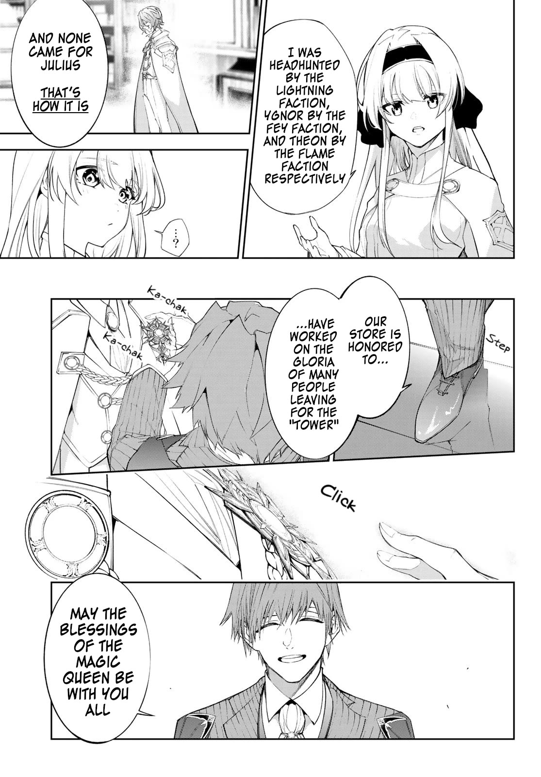 Wistoria’s Wand and Sword Chapter 31 - Page 8