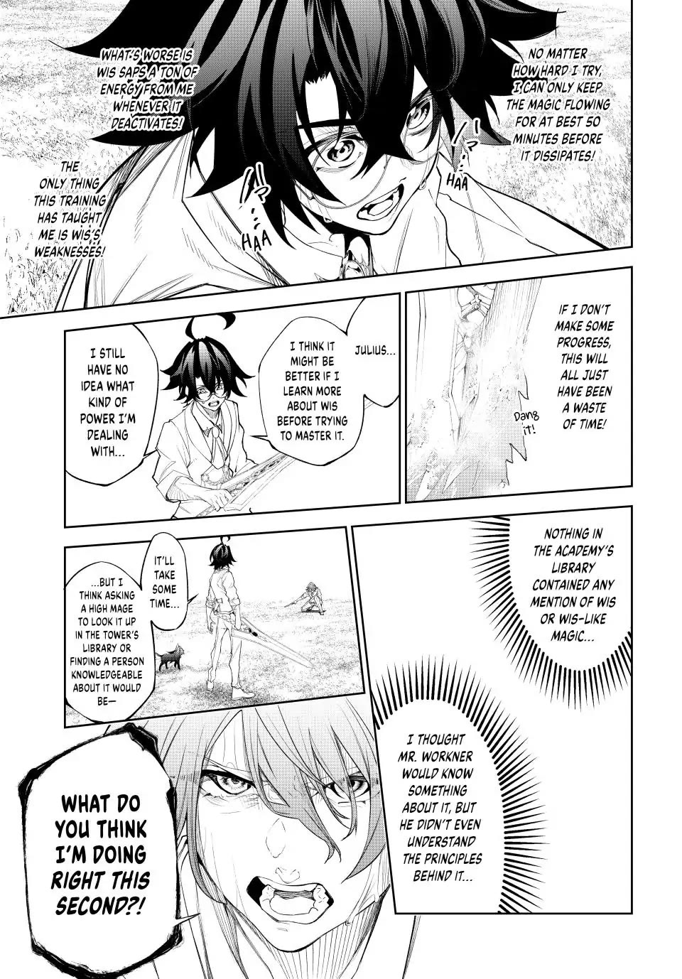 Wistoria’s Wand and Sword Chapter 34 - Page 21