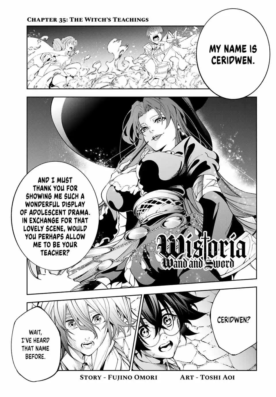 Wistoria’s Wand and Sword Chapter 35 - Page 0