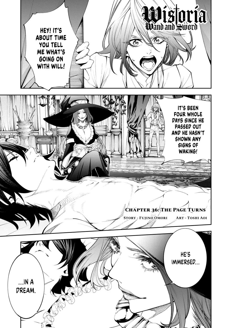 Wistoria’s Wand and Sword Chapter 36 - Page 0