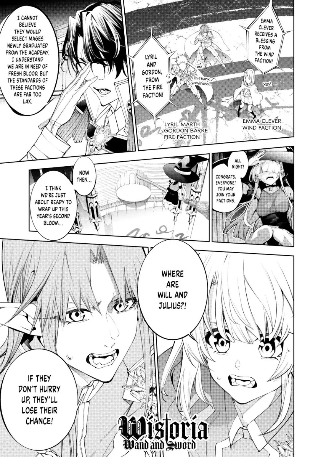 Wistoria’s Wand and Sword Chapter 37 - Page 0