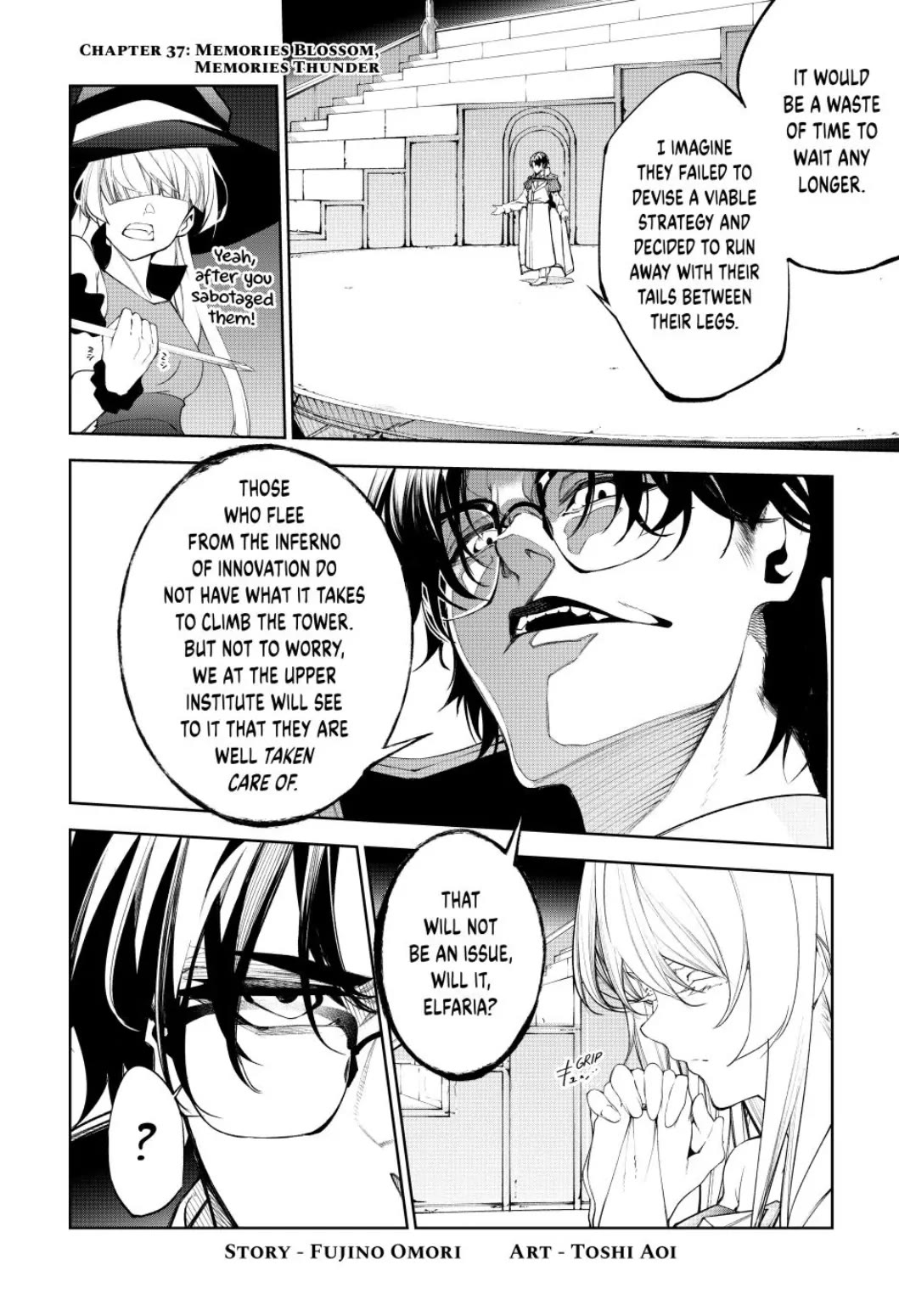 Wistoria’s Wand and Sword Chapter 37 - Page 1