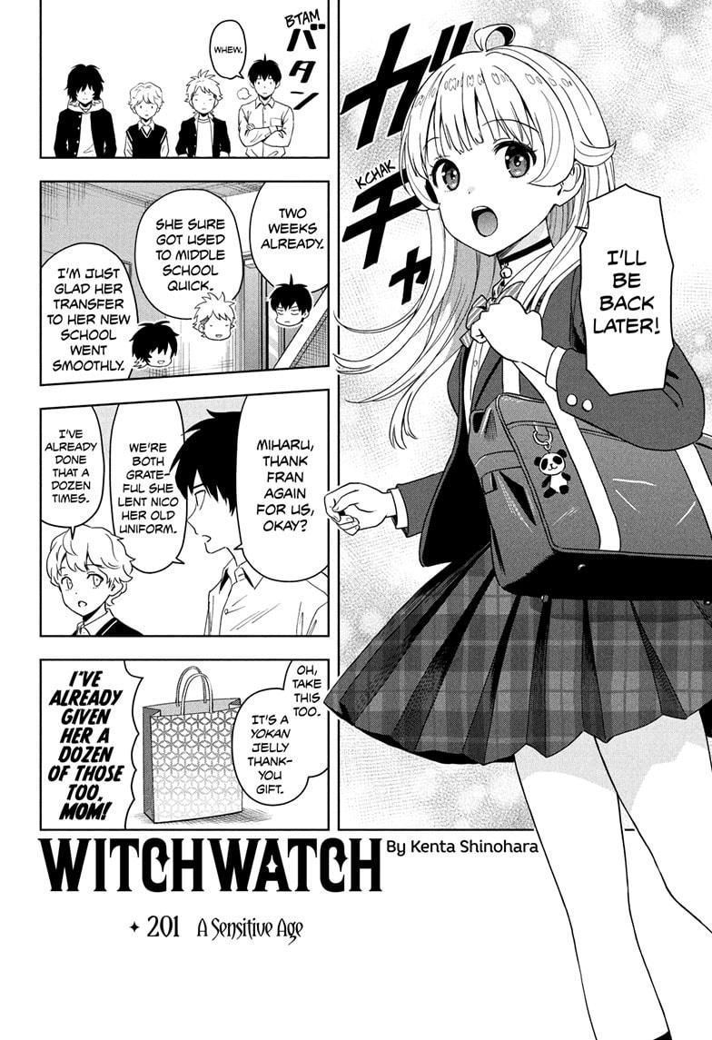 Witch Watch Chapter 201 - Page 2