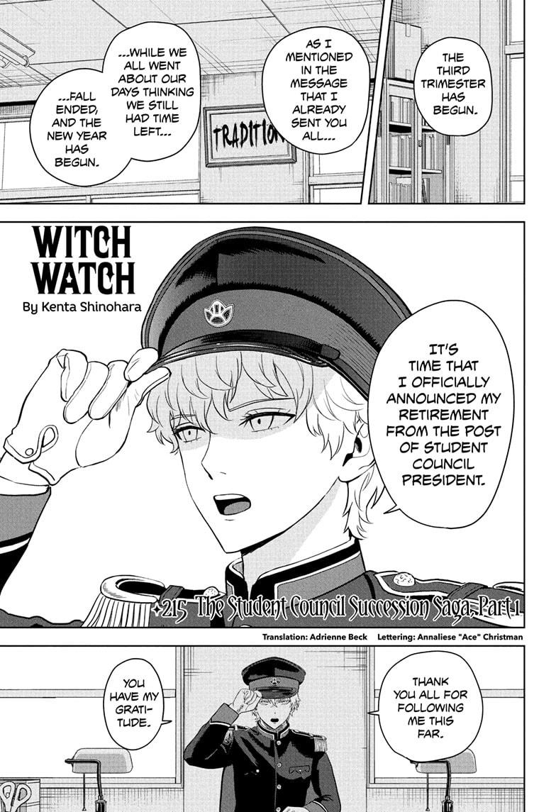 Witch Watch Chapter 215 - Page 1