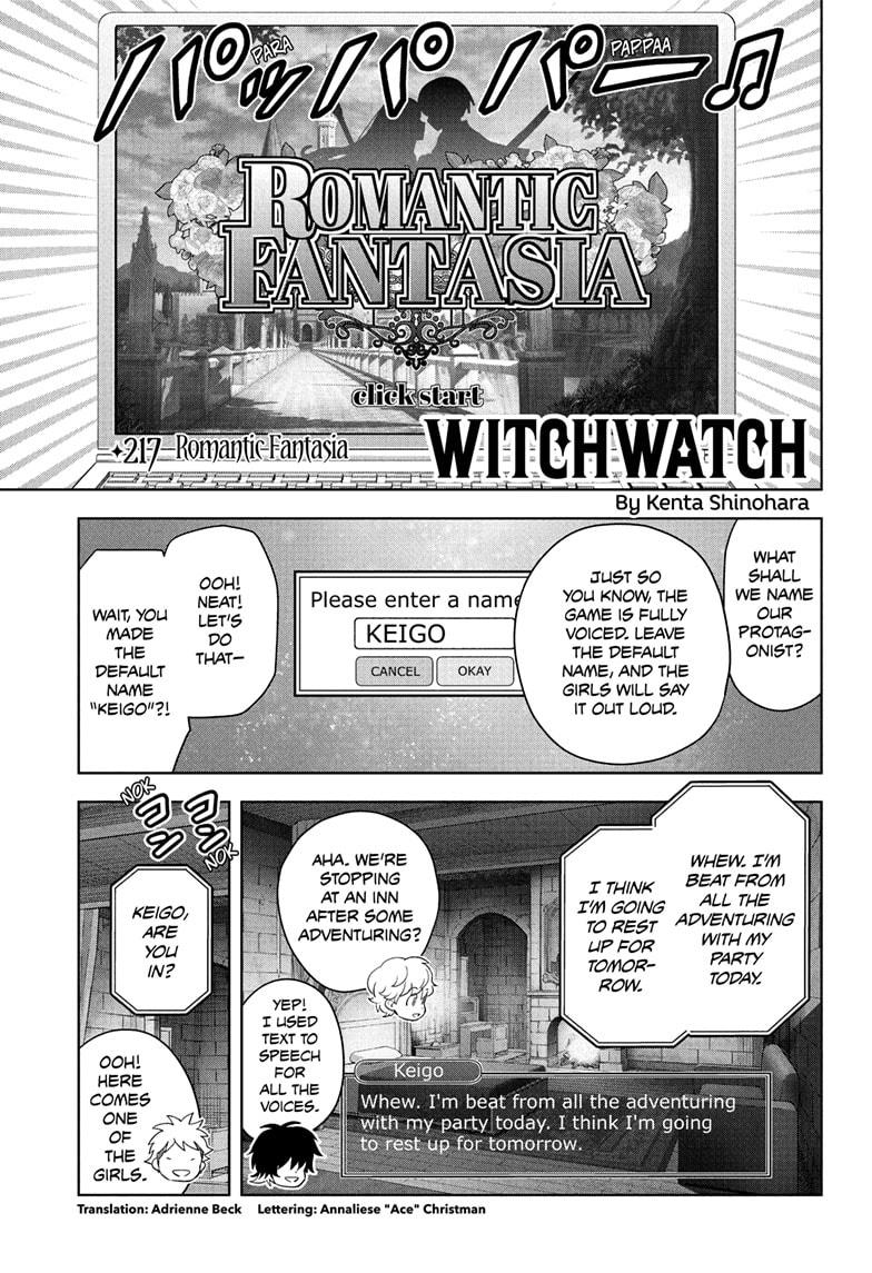 Witch Watch Chapter 217 - Page 3