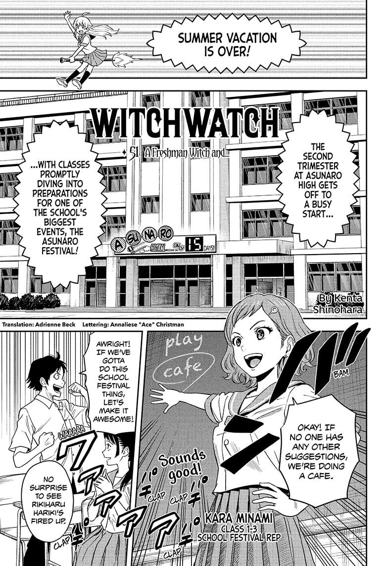 Witch Watch Chapter 51 - Page 1