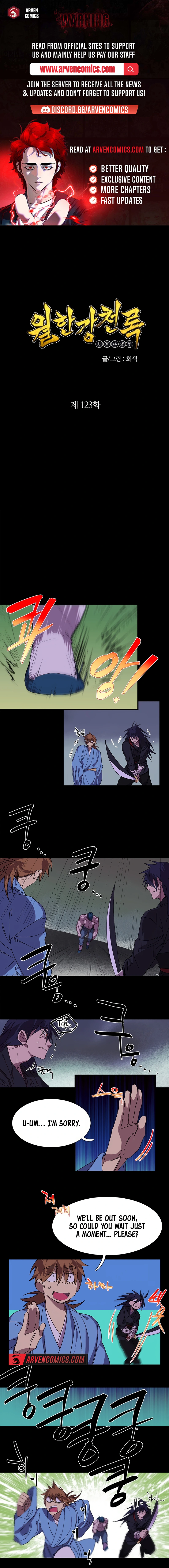 Wolhan Gangcheonrok Chapter 123 - Page 1