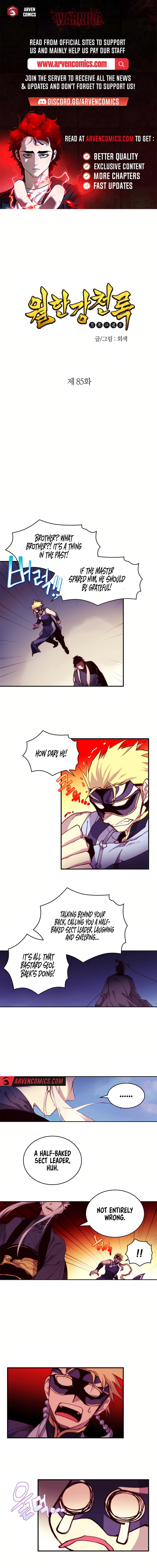 Wolhan Gangcheonrok Chapter 85 - Page 1