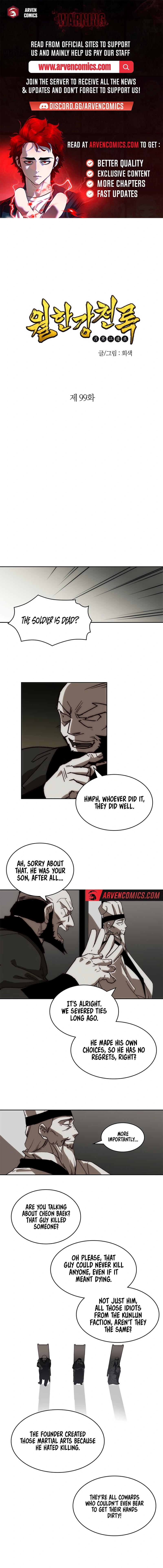 Wolhan Gangcheonrok Chapter 99 - Page 1