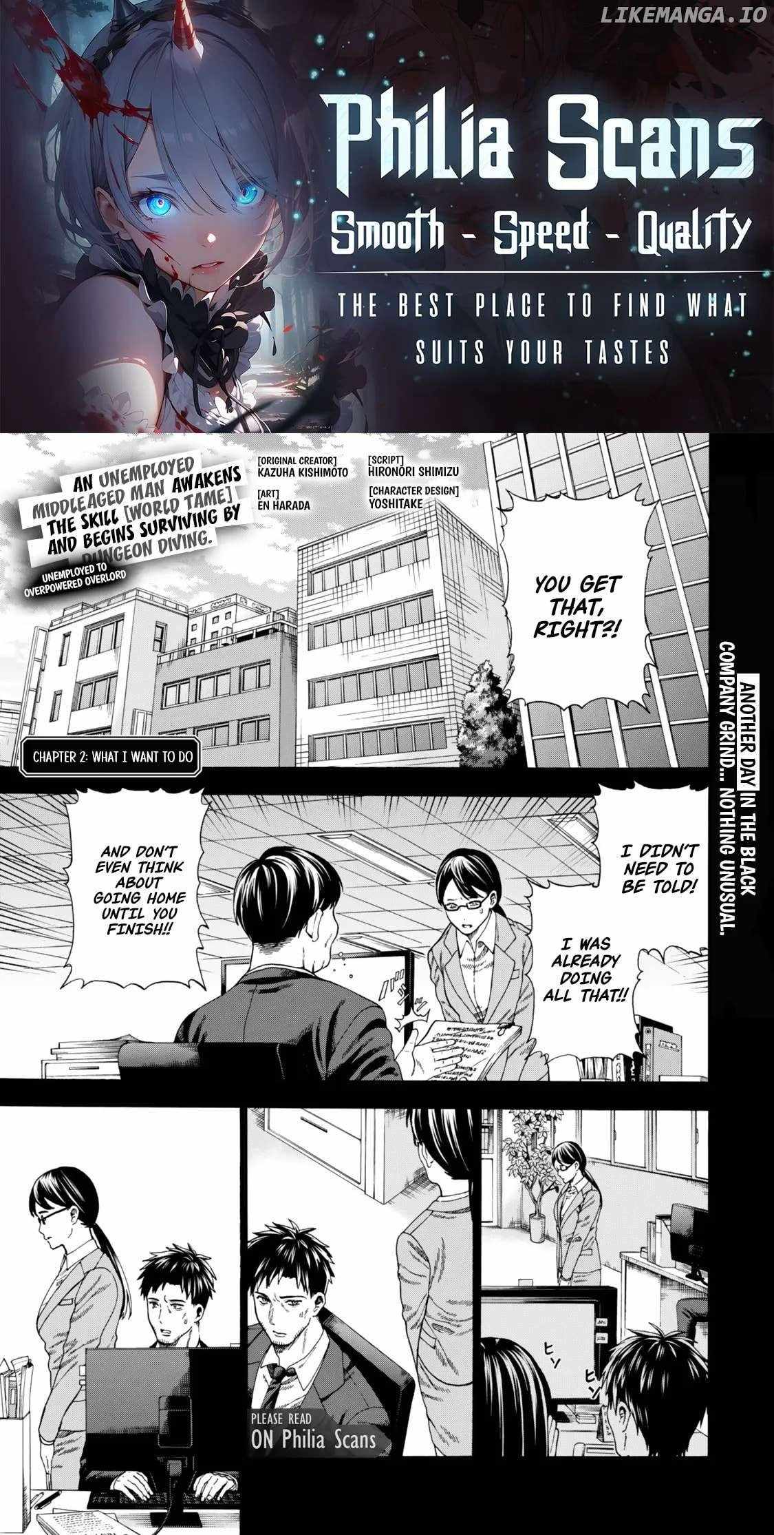 World Tame: Jobless to Dungeon King Chapter 2 - Page 0