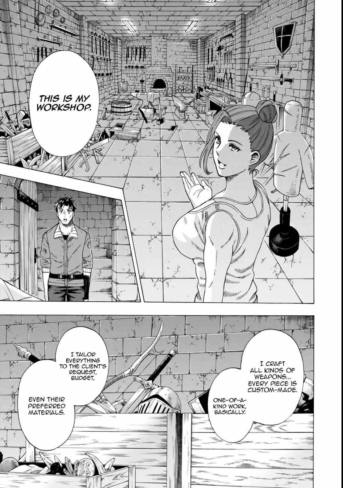 World Tame: Jobless to Dungeon King Chapter 4.2 - Page 1