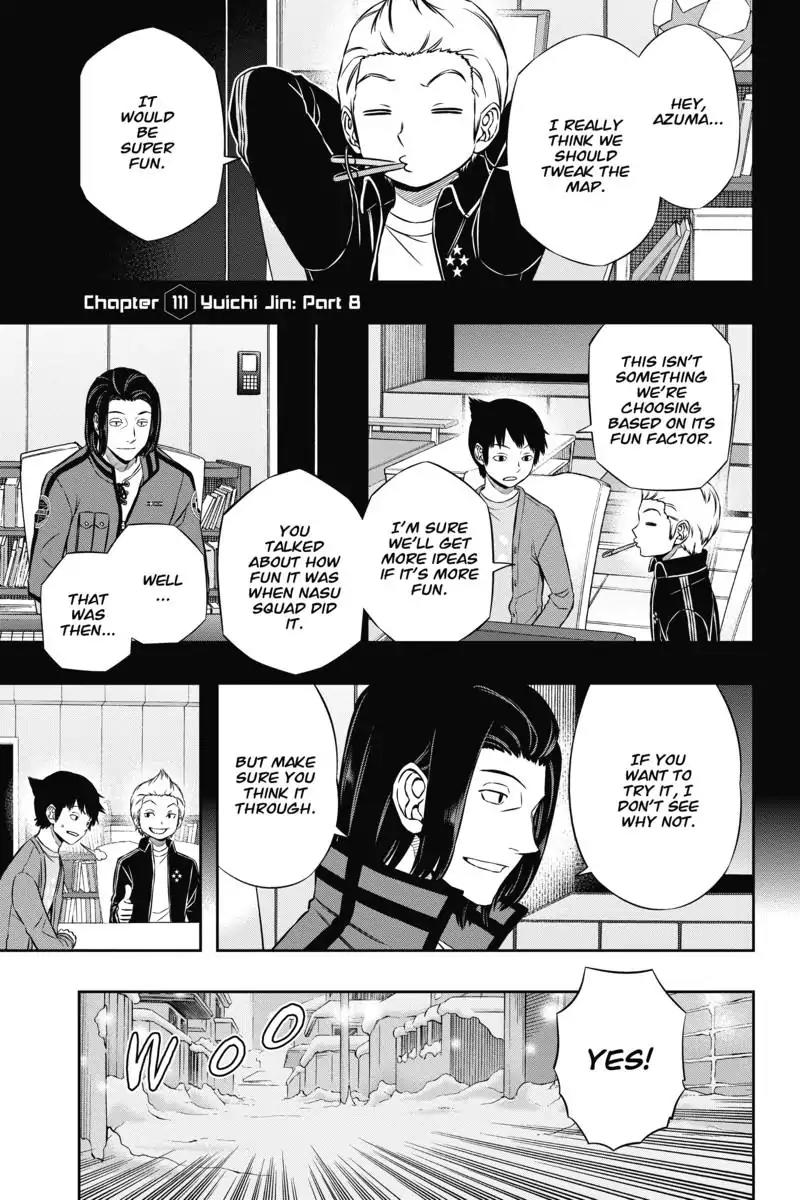 World Trigger Chapter 111 - Page 1