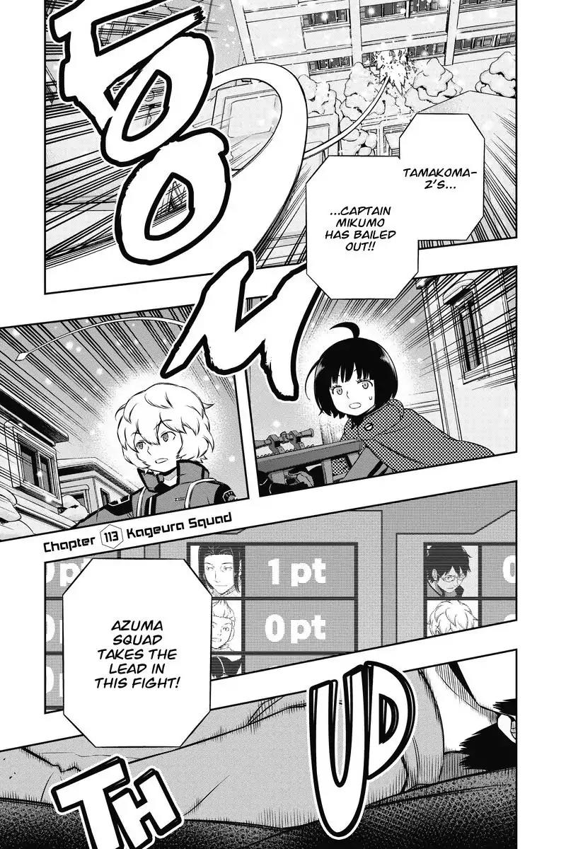 World Trigger Chapter 113 - Page 1