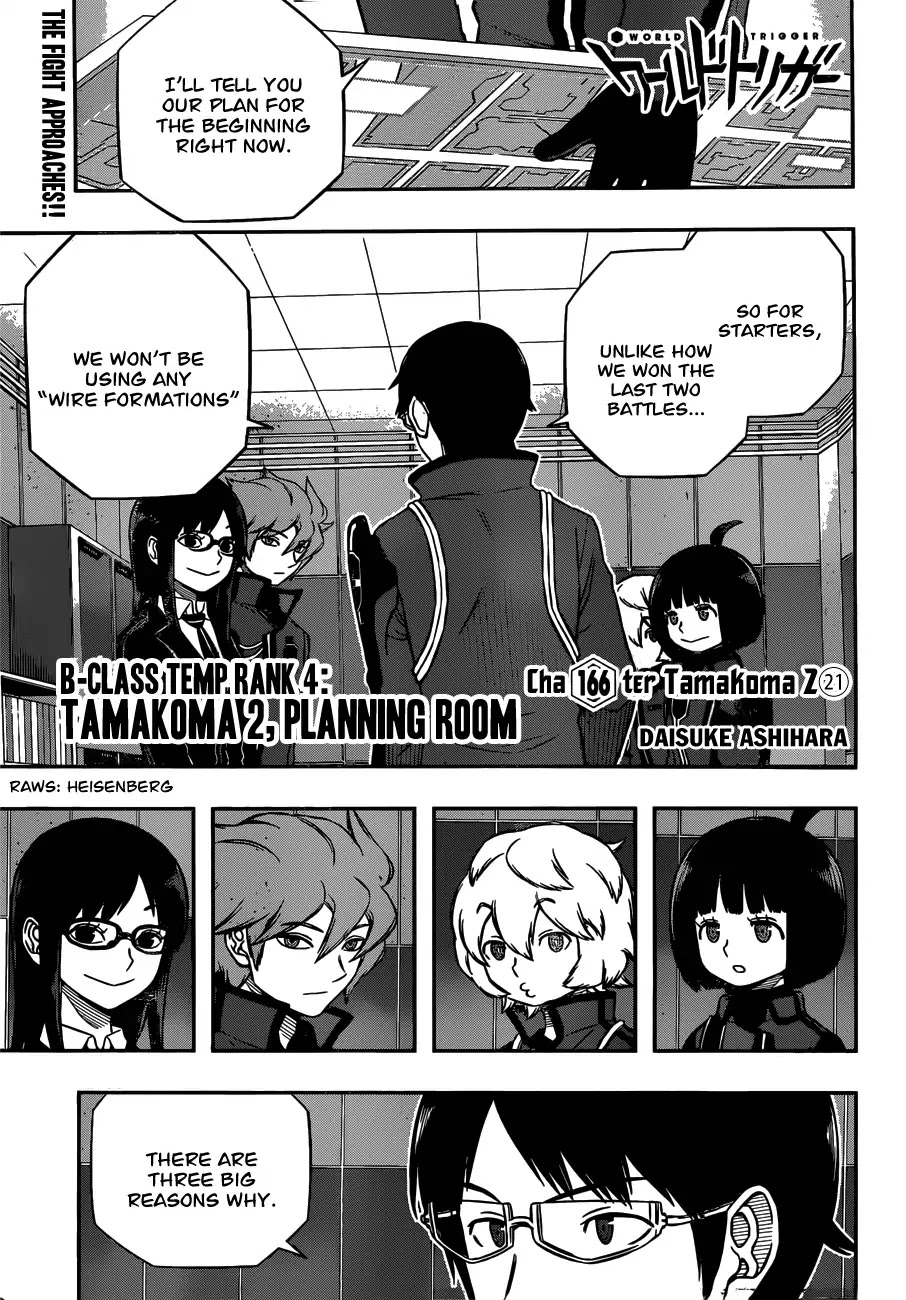 World Trigger Chapter 166 - Page 1