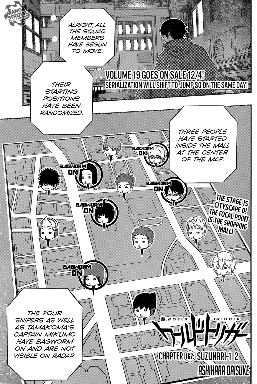 World Trigger Chapter 167 - Page 1