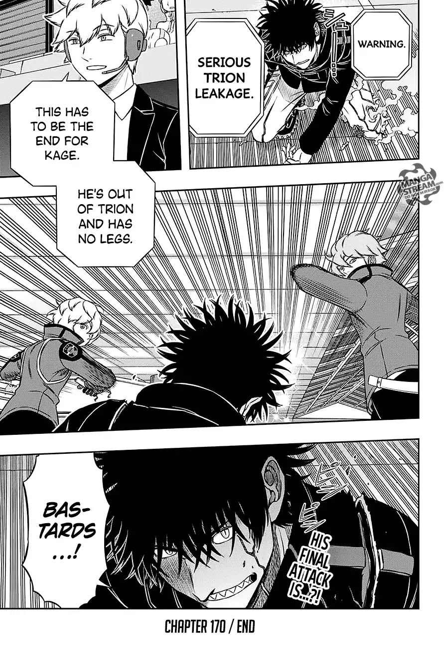 World Trigger Chapter 170 - Page 22