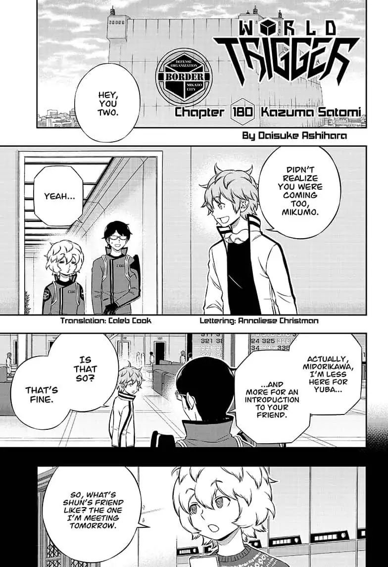 World Trigger Chapter 180 - Page 1