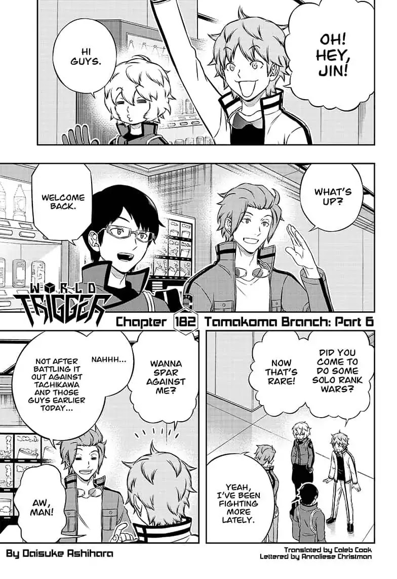 World Trigger Chapter 182 - Page 1