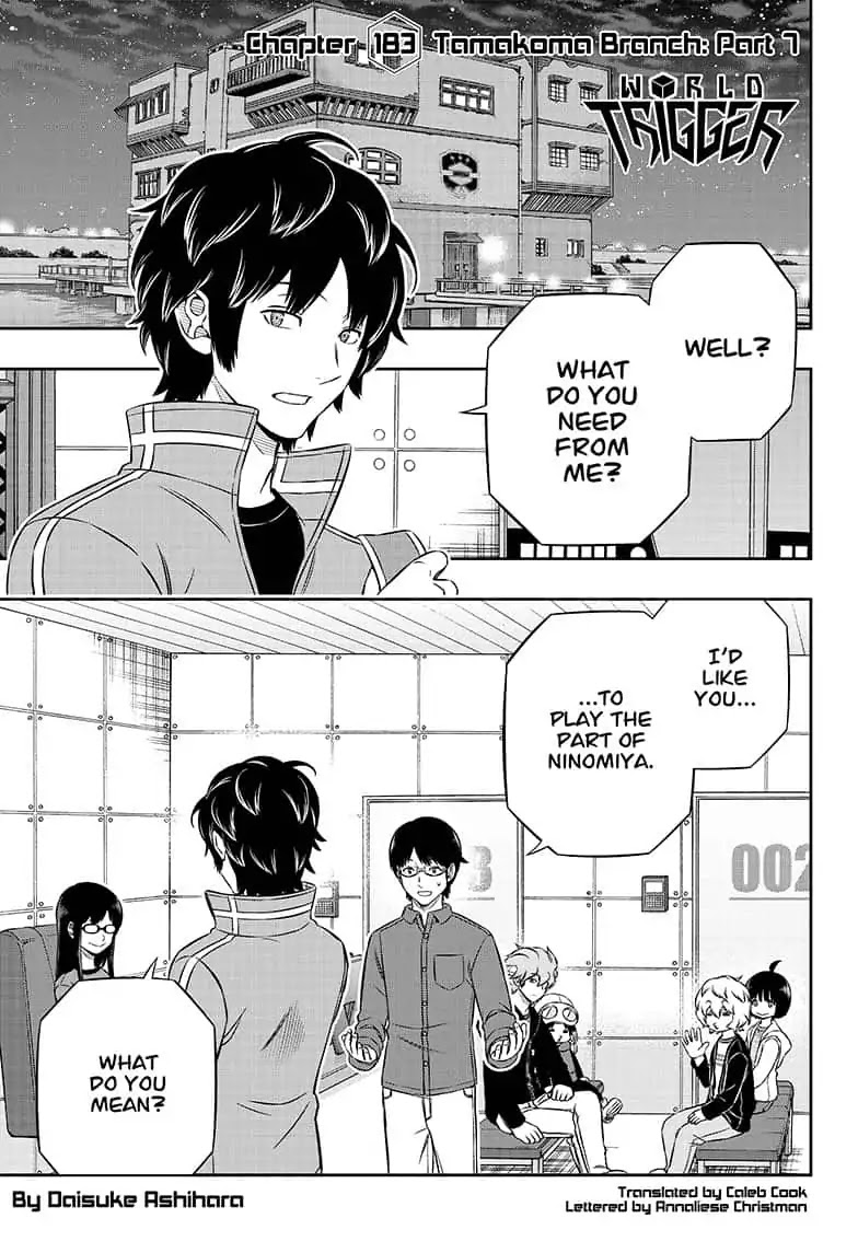 World Trigger Chapter 183 - Page 1