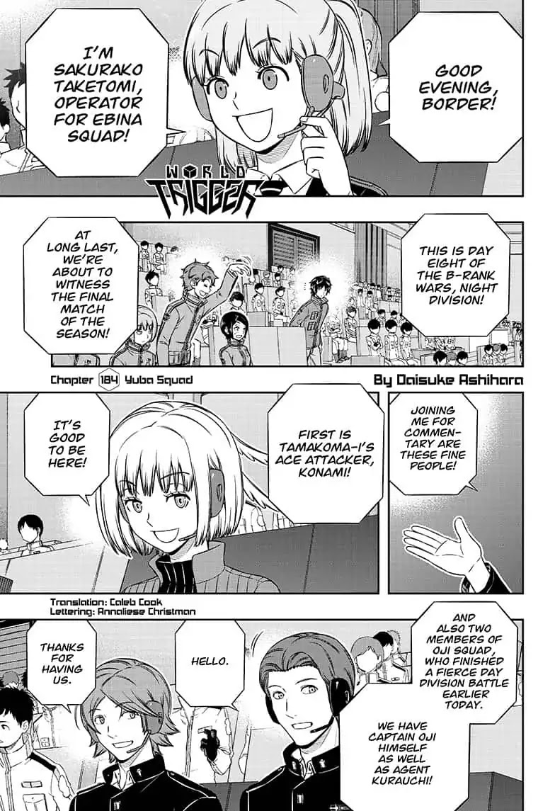World Trigger Chapter 184 - Page 1