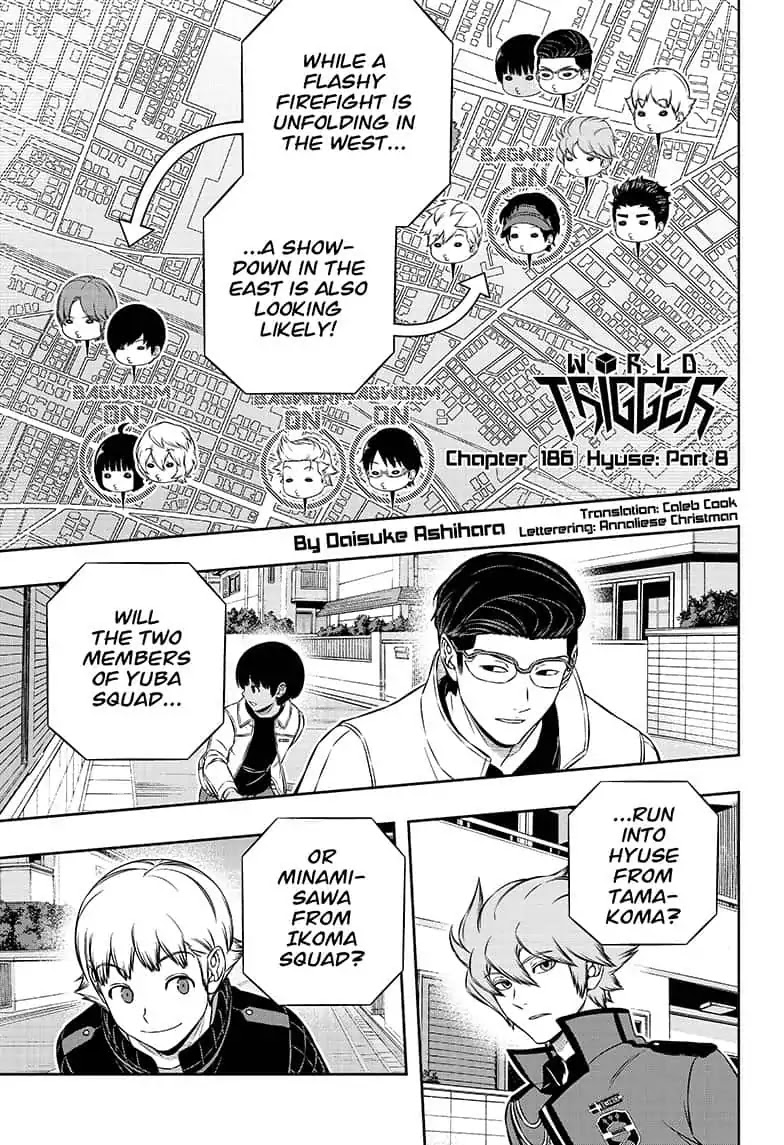 World Trigger Chapter 186 - Page 1