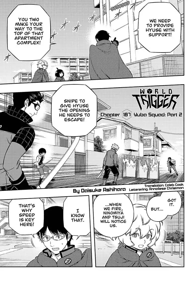 World Trigger Chapter 187 - Page 1