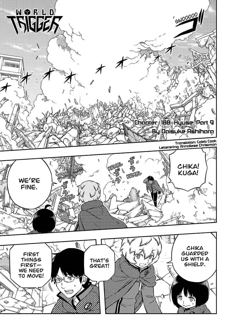 World Trigger Chapter 188 - Page 1