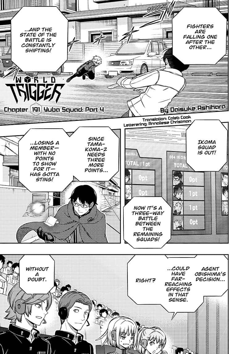 World Trigger Chapter 191 - Page 1