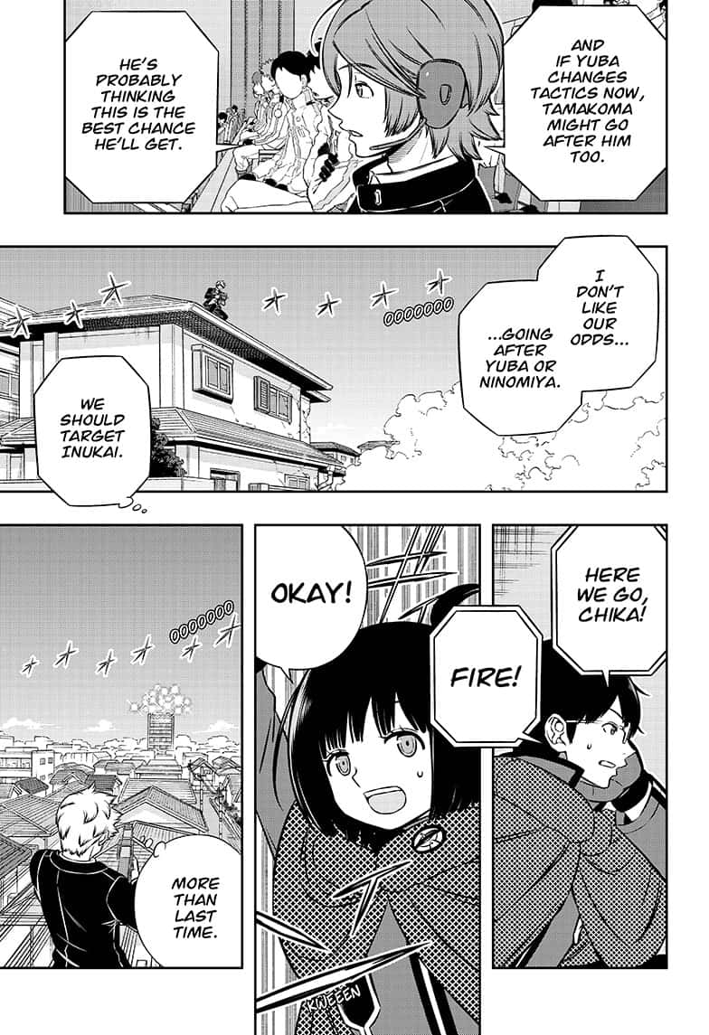 World Trigger Chapter 192 - Page 11