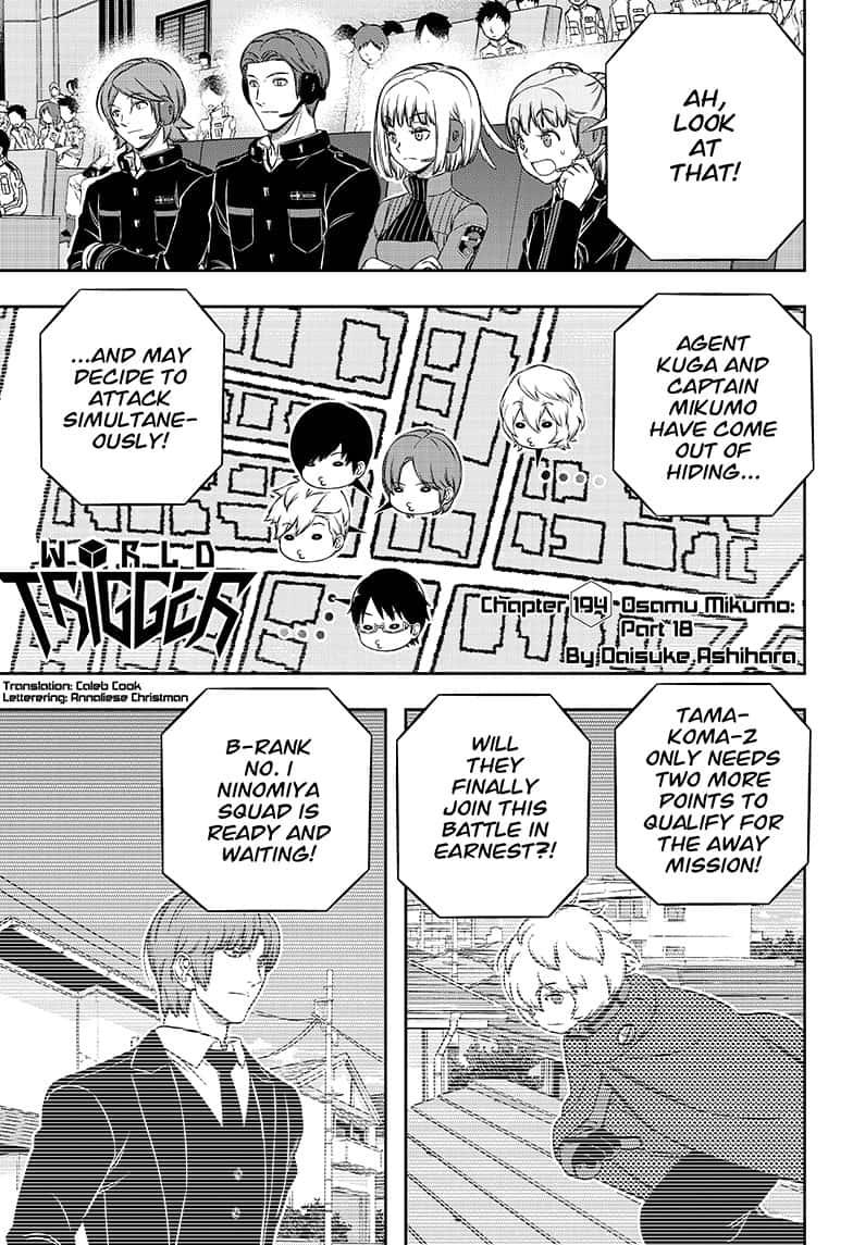 World Trigger Chapter 194 - Page 1