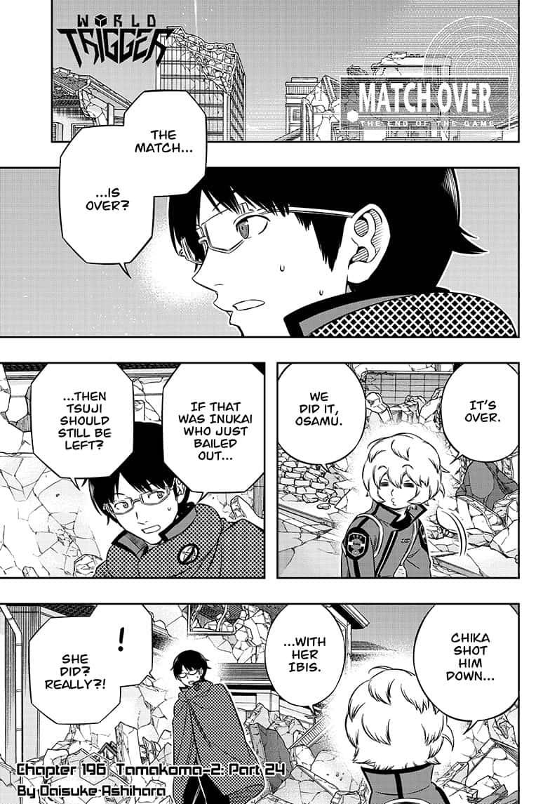 World Trigger Chapter 196 - Page 1