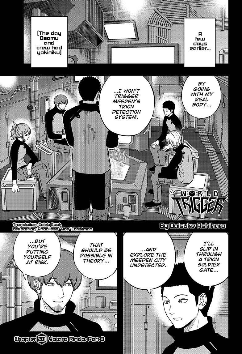 World Trigger Chapter 201 - Page 1
