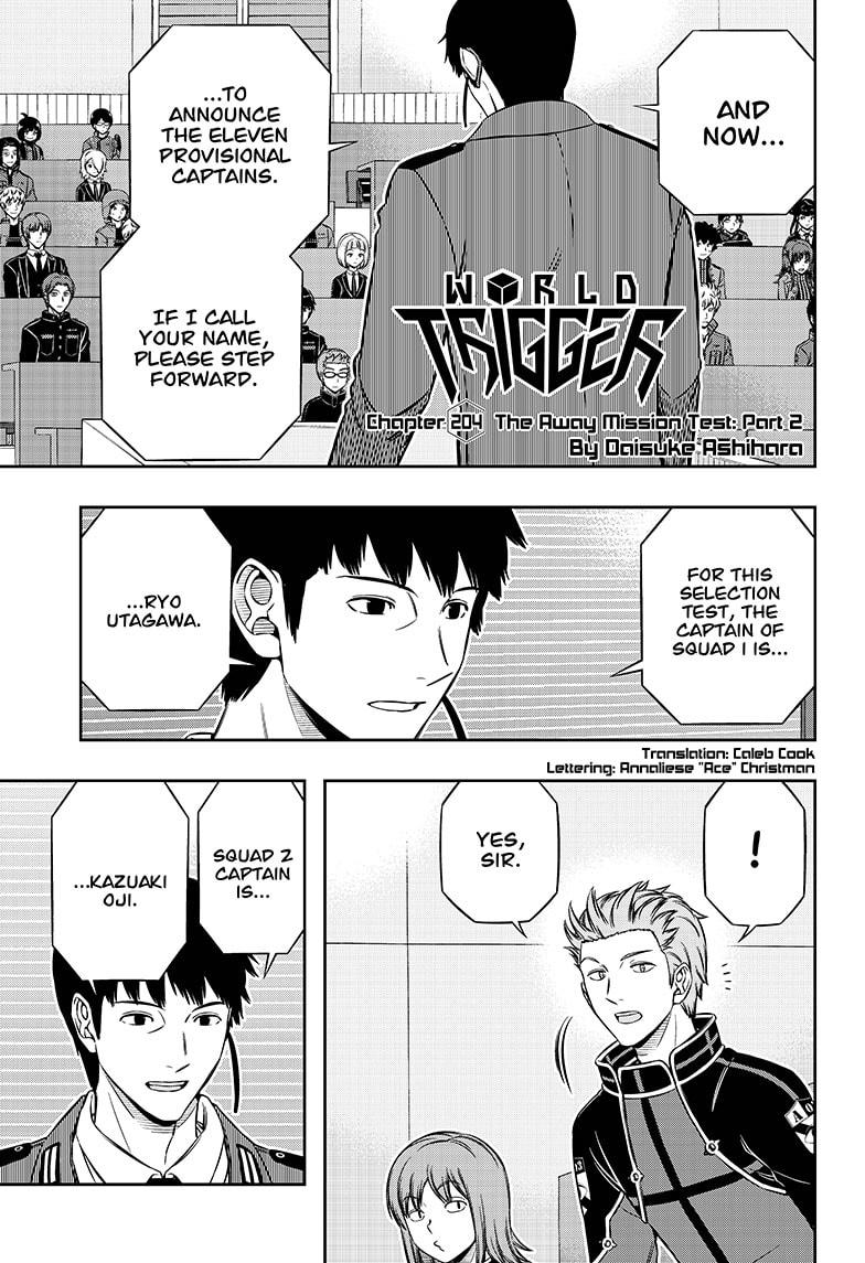 World Trigger Chapter 204 - Page 1