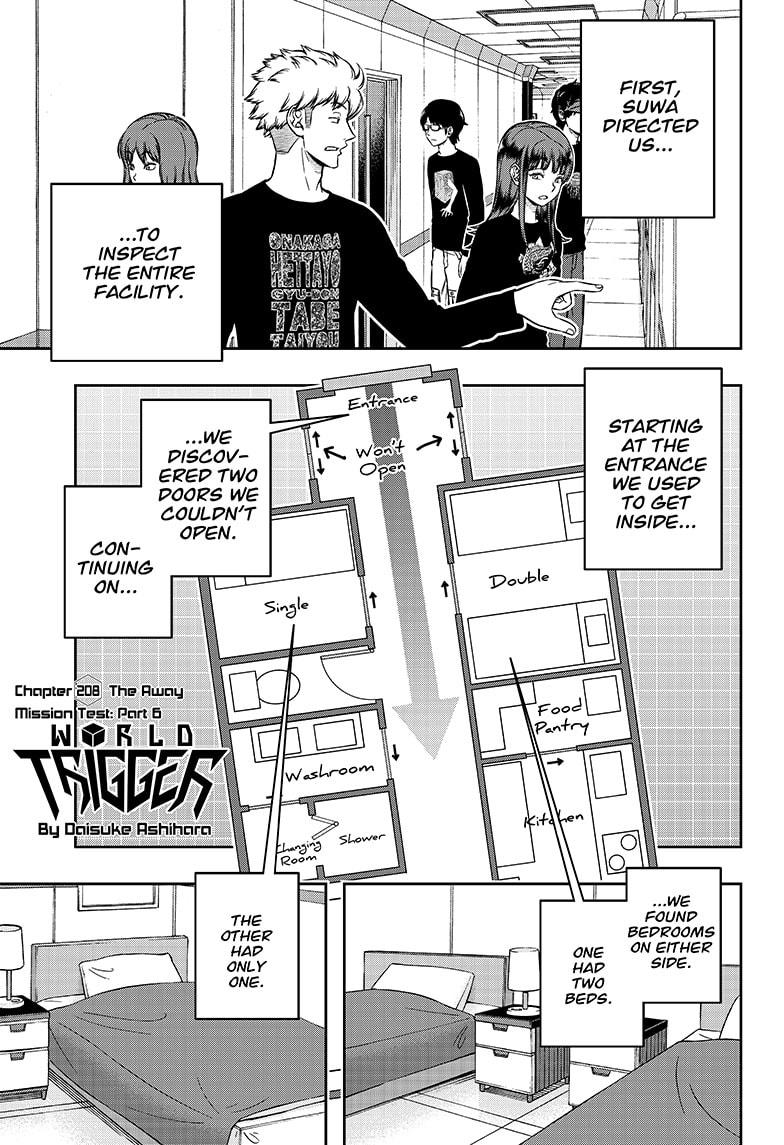 World Trigger Chapter 208 - Page 1