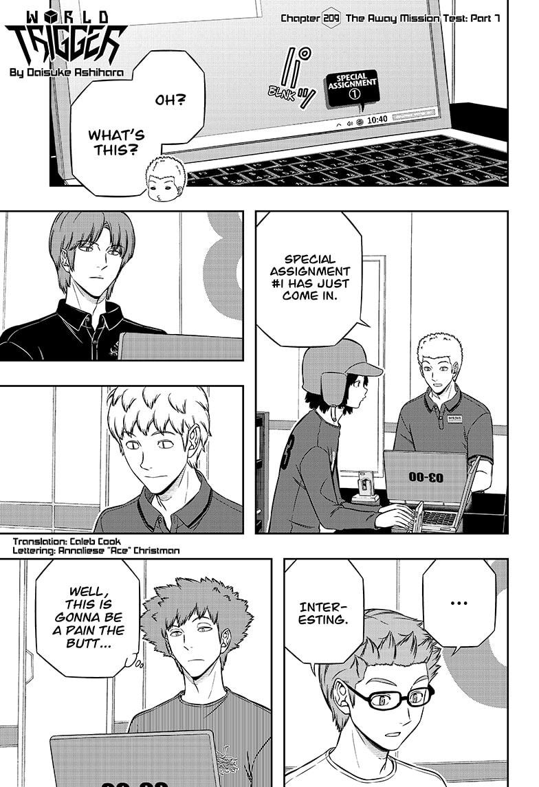 World Trigger Chapter 209 - Page 1