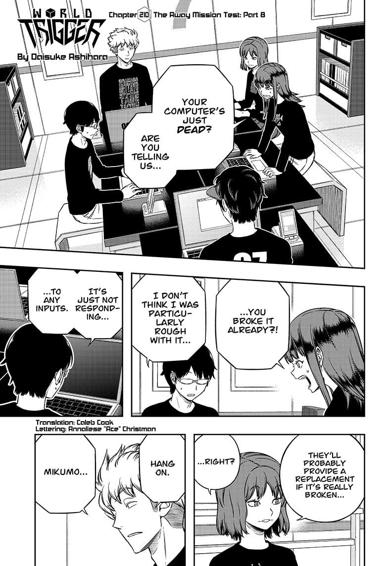 World Trigger Chapter 210 - Page 1