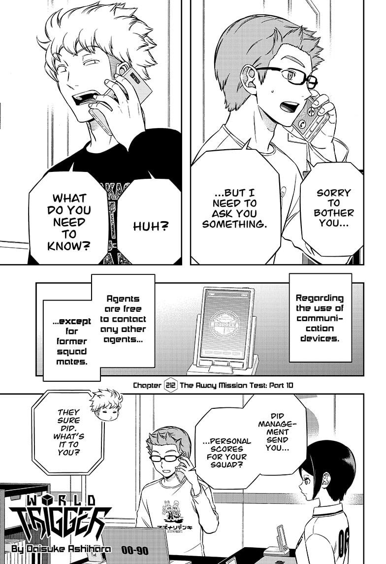 World Trigger Chapter 212 - Page 1