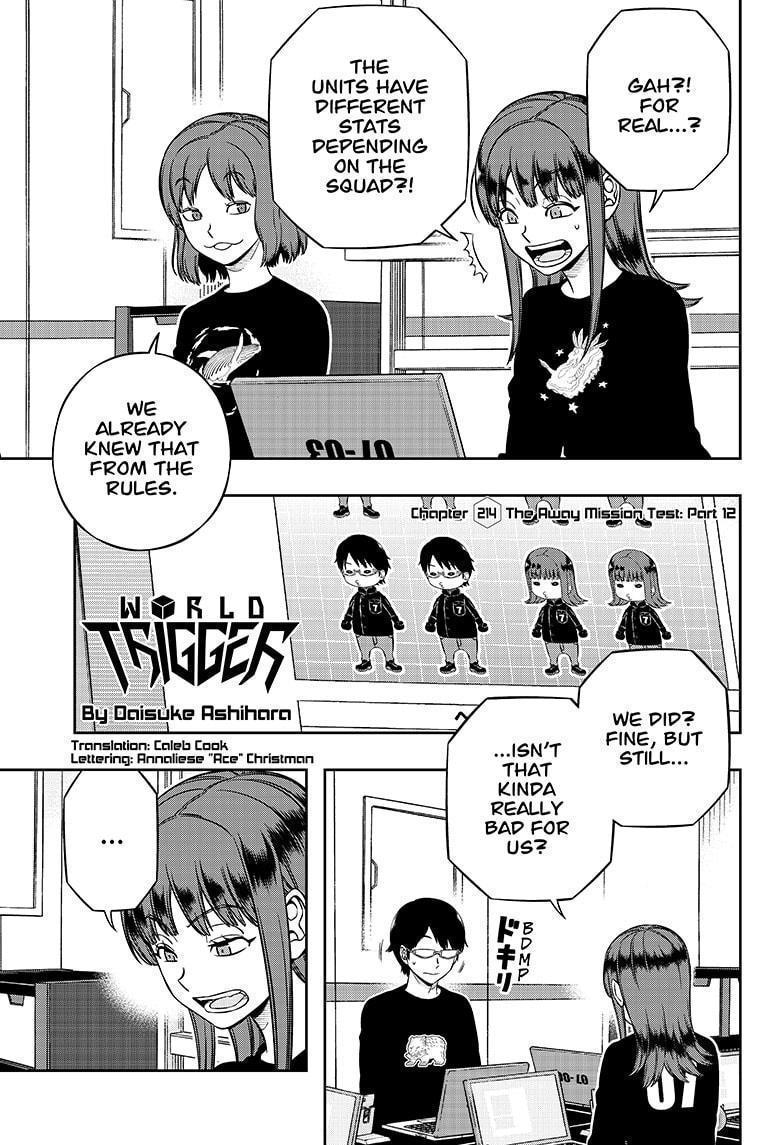 World Trigger Chapter 214 - Page 1